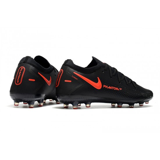 Nike Phantom GT Elite AG-PRO Soccer Cleats Black And Orange