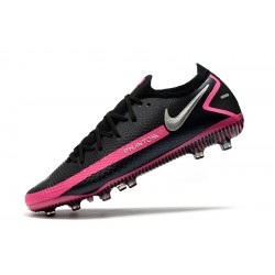 Nike Phantom GT Elite AG-PRO Soccer Cleats Black And Pink