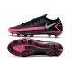 Nike Phantom GT Elite AG-PRO Soccer Cleats Black And Pink