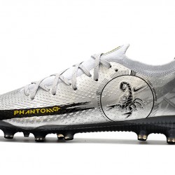 Nike Phantom GT Elite AG-PRO Soccer Cleats Black And White