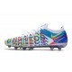 Nike Phantom GT Elite AG-PRO Soccer Cleats Gray And Blue