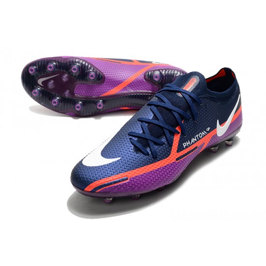 Nike Phantom GT Elite AG-PRO Soccer Cleats Purple And Black