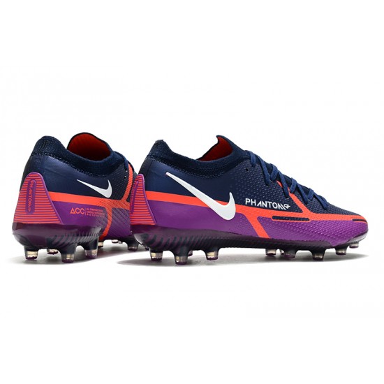 Nike Phantom GT Elite AG-PRO Soccer Cleats Purple And Black