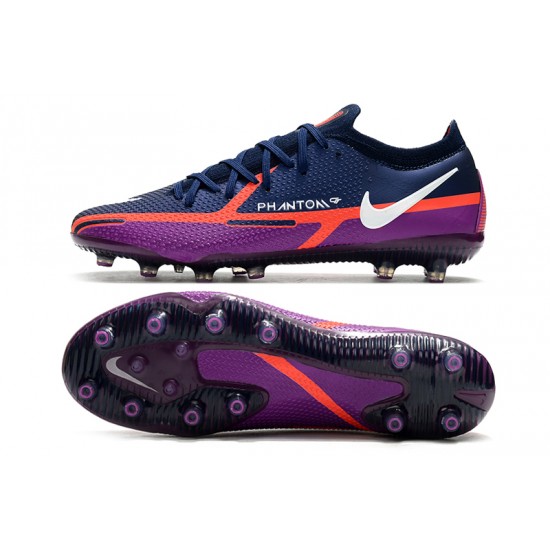 Nike Phantom GT Elite AG-PRO Soccer Cleats Purple And Black