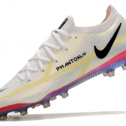 Nike Phantom GT Elite AG-PRO Soccer Cleats White And Gold