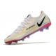 Nike Phantom GT Elite AG-PRO Soccer Cleats White And Gold