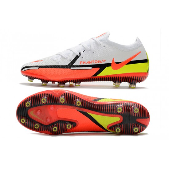 Nike Phantom GT Elite AG-PRO Soccer Cleats White And Orange