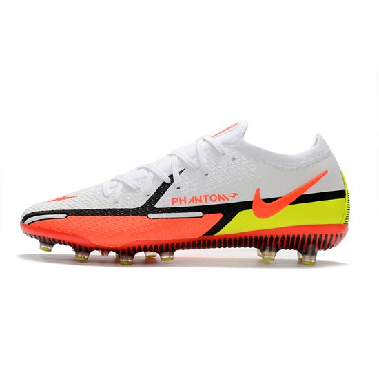 Nike Phantom GT Elite AG-PRO Soccer Cleats White And Orange