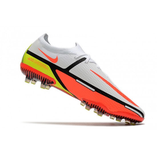 Nike Phantom GT Elite AG-PRO Soccer Cleats White And Orange