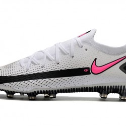 Nike Phantom GT Elite AG-PRO Soccer Cleats White And Pink