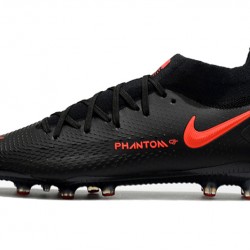 Nike Phantom GT Elite Dynamic Fit AG-PRO Soccer Cleats Black Orange