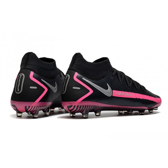 Nike Phantom GT Elite Dynamic Fit AG-PRO Soccer Cleats Black Pink