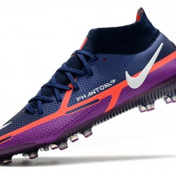 Nike Phantom GT Elite Dynamic Fit AG-PRO Soccer Cleats Blue And Purple High