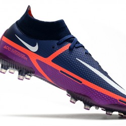 Nike Phantom GT Elite Dynamic Fit AG-PRO Soccer Cleats Blue And Purple High