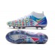 Nike Phantom GT Elite Dynamic Fit AG-PRO Soccer Cleats Gray And White High