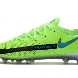 Nike Phantom GT Elite Dynamic Fit AG-PRO Soccer Cleats Green Black Blue