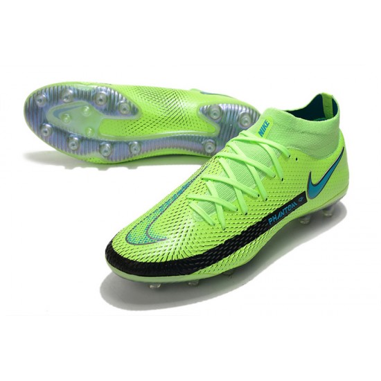 Nike Phantom GT Elite Dynamic Fit AG-PRO Soccer Cleats Green Black