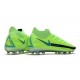 Nike Phantom GT Elite Dynamic Fit AG-PRO Soccer Cleats Green Black