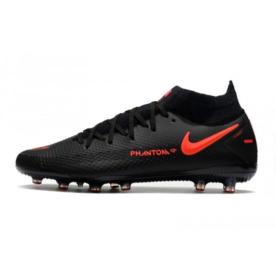 Nike Phantom GT Elite Dynamic Fit AG-PRO Soccer Cleats Orange And Black High