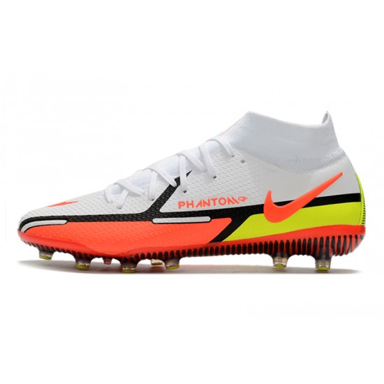 Nike Phantom GT Elite Dynamic Fit AG-PRO Soccer Cleats Orange And White High