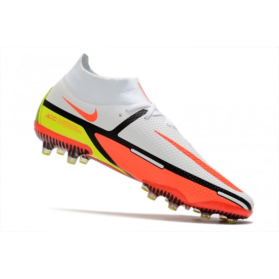 Nike Phantom GT Elite Dynamic Fit AG-PRO Soccer Cleats Orange White