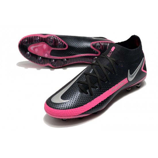 Nike Phantom GT Elite Dynamic Fit AG-PRO Soccer Cleats Pink And Black High