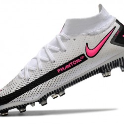 Nike Phantom GT Elite Dynamic Fit AG-PRO Soccer Cleats Pink And White High