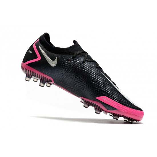 Nike Phantom GT Elite Dynamic Fit AG-PRO Soccer Cleats Pink Black