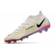 Nike Phantom GT Elite Dynamic Fit AG-PRO Soccer Cleats White And Gold High