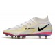 Nike Phantom GT Elite Dynamic Fit AG-PRO Soccer Cleats White And Gold High