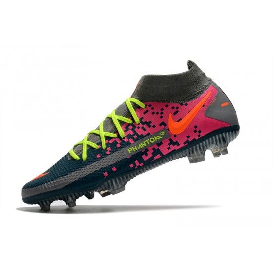 Nike Phantom GT Elite Dynamic Fit FG Soccer Cleats Black And Pink