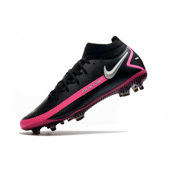 Nike Phantom GT Elite Dynamic Fit FG Soccer Cleats Black Pink High