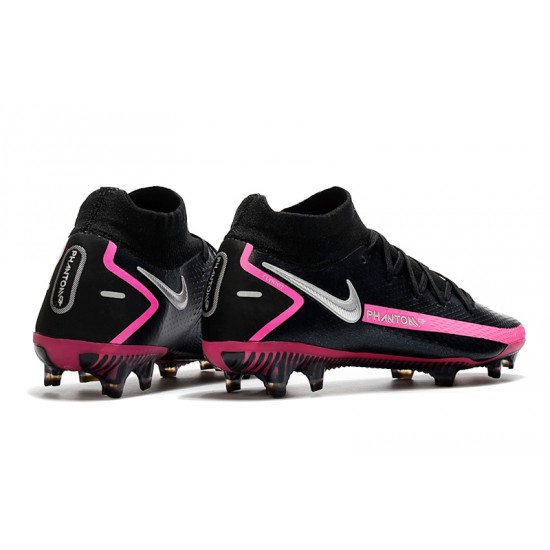 Nike Phantom GT Elite Dynamic Fit FG Soccer Cleats Black Pink High