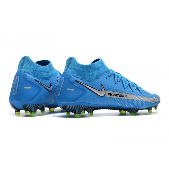 Nike Phantom GT Elite Dynamic Fit FG Soccer Cleats Blue High