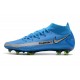 Nike Phantom GT Elite Dynamic Fit FG Soccer Cleats Blue High