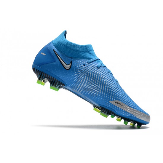 Nike Phantom GT Elite Dynamic Fit FG Soccer Cleats Blue High