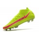 Nike Phantom GT Elite Dynamic Fit FG Soccer Cleats Green And Pink