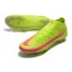 Nike Phantom GT Elite Dynamic Fit FG Soccer Cleats Green And Pink