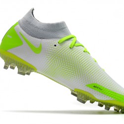 Nike Phantom GT Elite Dynamic Fit FG Soccer Cleats Green And White High