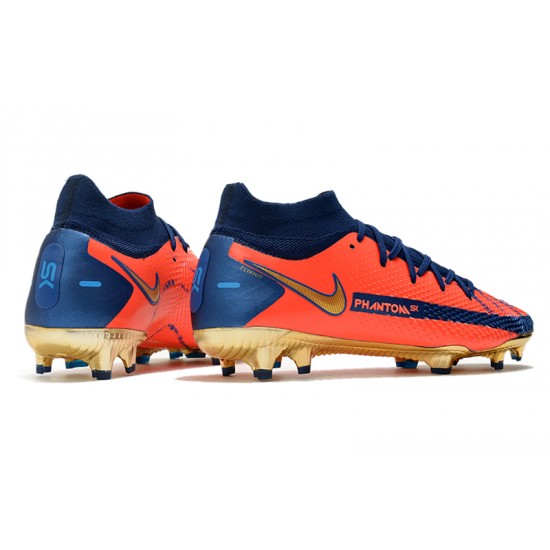 Nike Phantom GT Elite Dynamic Fit FG Soccer Cleats Orange High