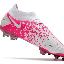 Nike Phantom GT Elite Dynamic Fit FG Soccer Cleats Pink And White High