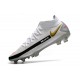 Nike Phantom GT Elite Dynamic Fit FG Soccer Cleats White And Black Gray