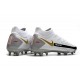 Nike Phantom GT Elite Dynamic Fit FG Soccer Cleats White And Black Gray