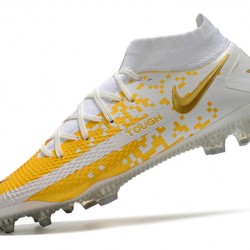 Nike Phantom GT Elite Dynamic Fit FG Soccer Cleats White And Yellow