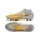 Nike Phantom GT Elite Dynamic Fit FG Soccer Cleats White And Yellow