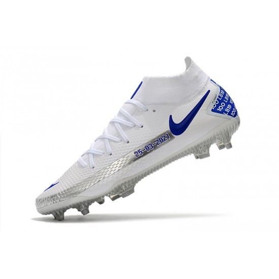 Nike Phantom GT Elite Dynamic Fit FG Soccer Cleats White High