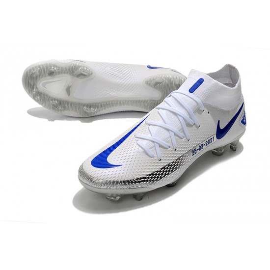 Nike Phantom GT Elite Dynamic Fit FG Soccer Cleats White High