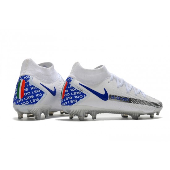 Nike Phantom GT Elite Dynamic Fit FG Soccer Cleats White High