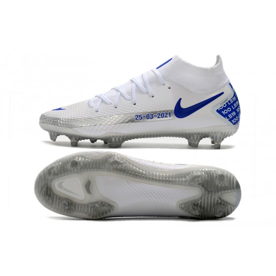 Nike Phantom GT Elite Dynamic Fit FG Soccer Cleats White High