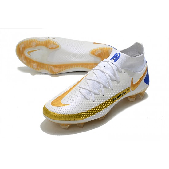 Nike Phantom GT Elite Dynamic Fit FG Soccer Cleats White High